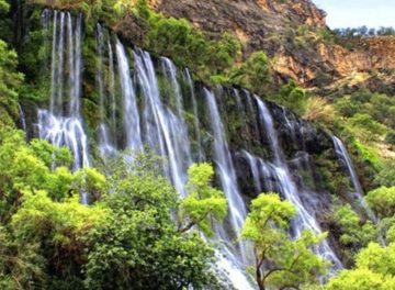  آبشار مارگون بزرگ‌ترین و مرتفع‌ترین آبشار چشمه‌ای جهان